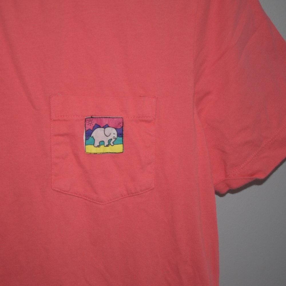 Pink Ivory Ella elephant Tee